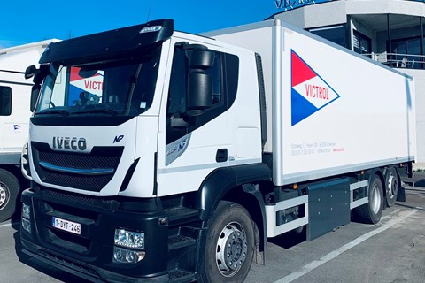 Victrol operates first CNG truck