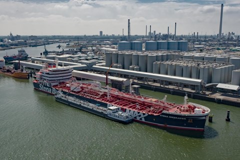 Victrol performing Sea Trial with Bio-Fuel