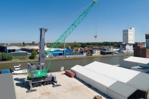 Position switch bij Gosselin langs Albertkanaal