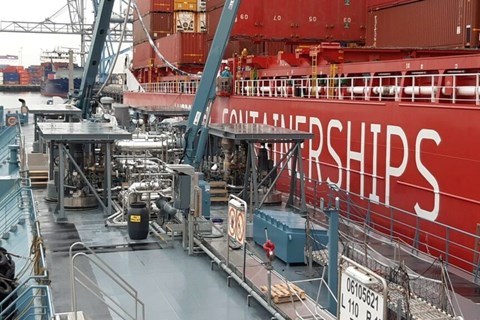 LNG London performing a first BioLNG bunkering trial