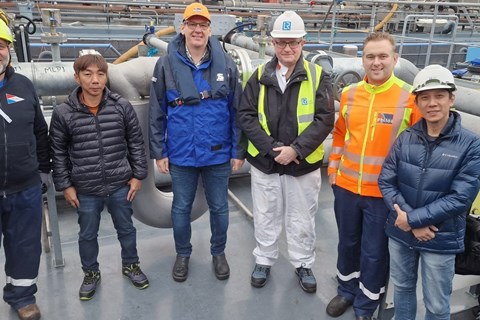 Fully accredited MFM-S for tanker Philos