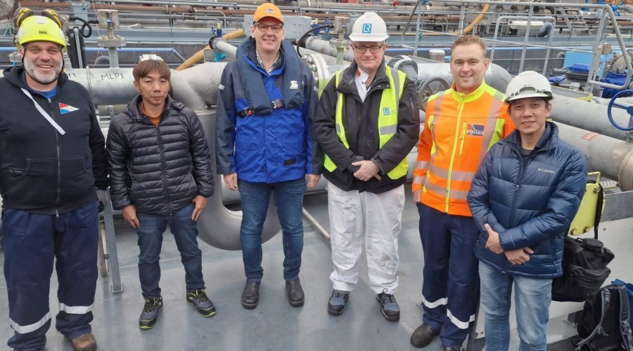 Fully accredited MFM-S for tanker Philos