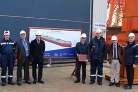 newbuild LNG bunkerbarge 8000 cbm